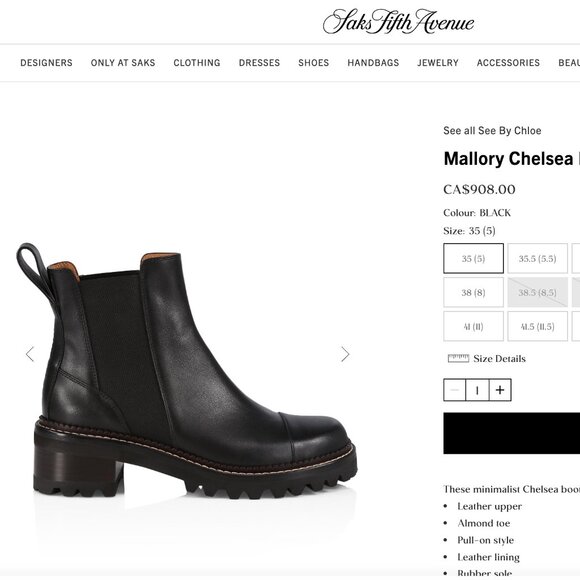 See by Chloé Calf Mallory Bootie - Picture 12 of 12